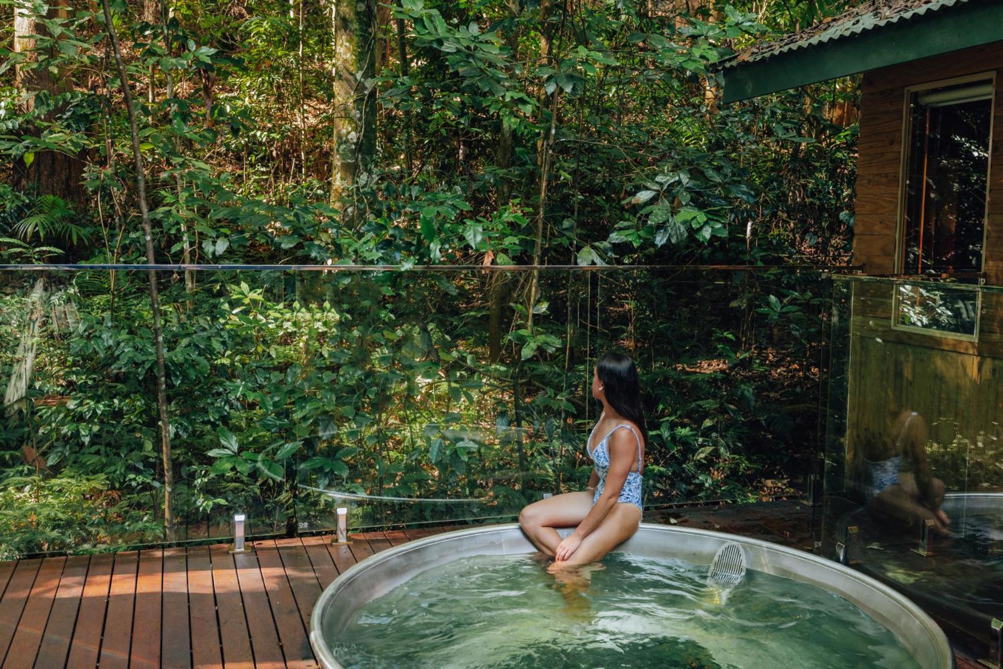 Narrows Escape Rainforest Retreat Montville Exterior foto
